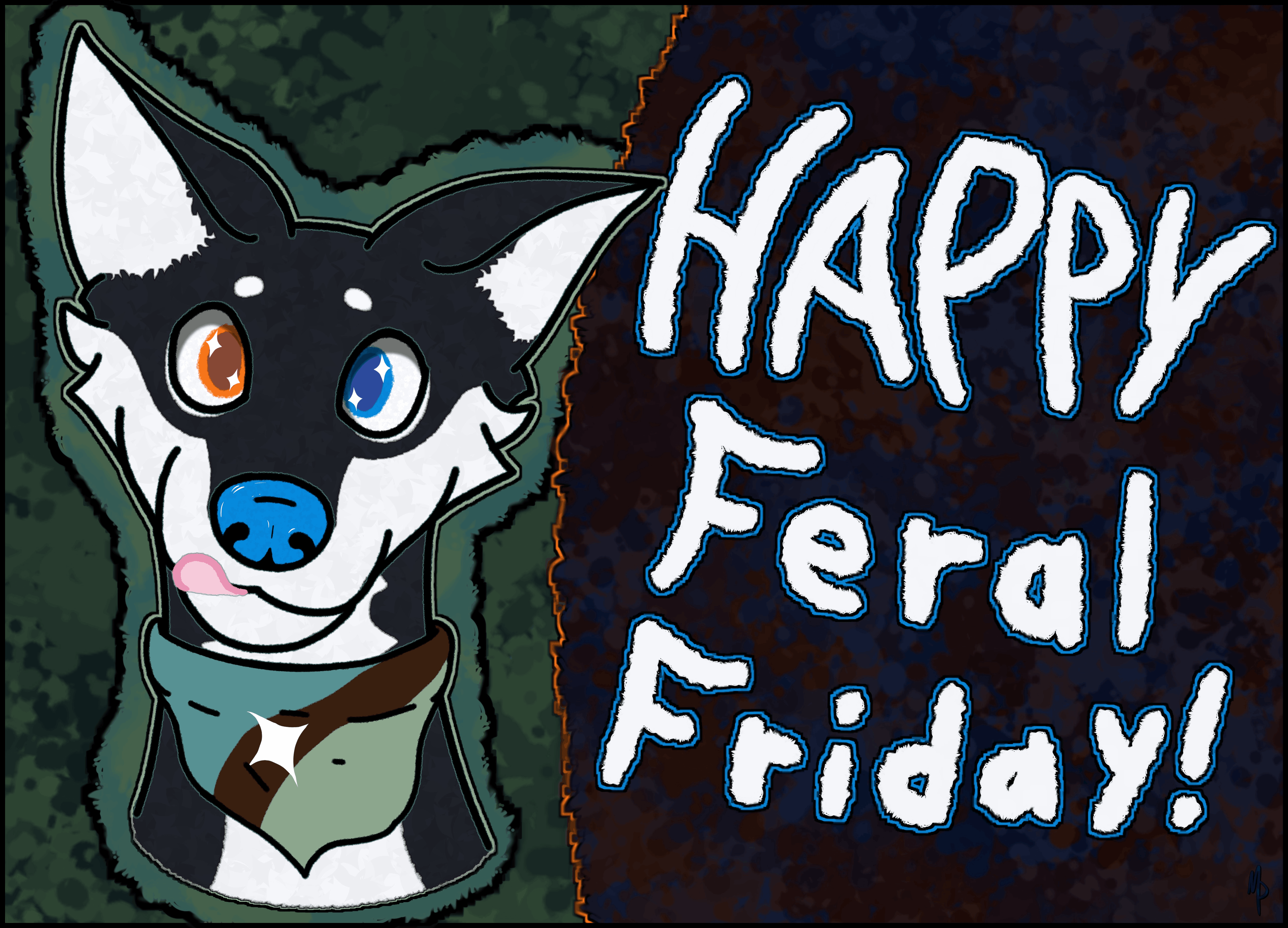 Feral Friday Commission by Myth aswell